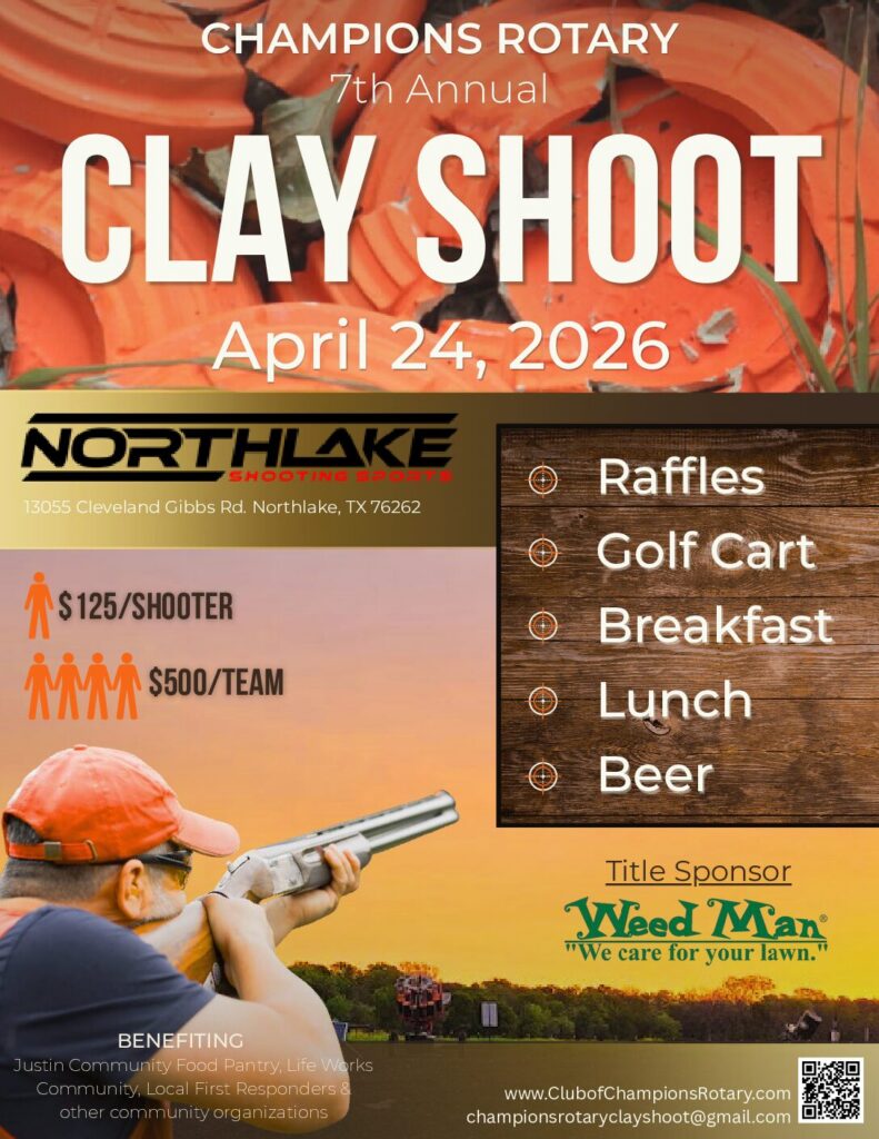 Champions Rotary Clay Shoot