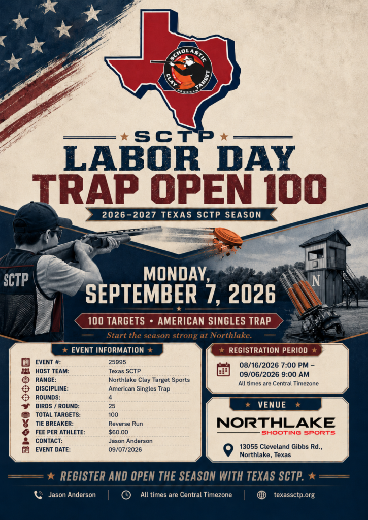 SCTP Labor Day Shoot - 100 Trap